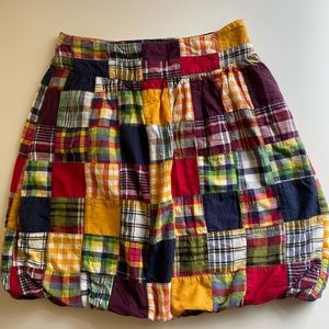 AE W’s Madras Bubble Skirt Size 4